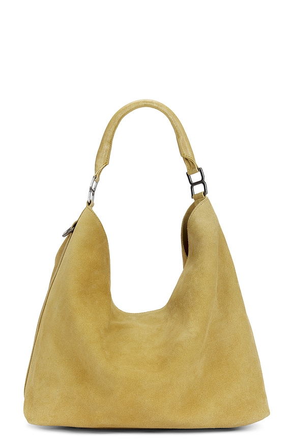 view 2 of 5 Suzie Suede Slouch Tote Bag in Harvest Gold