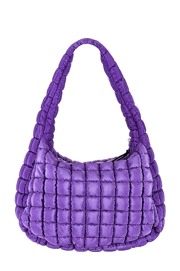 view 2 of 4 X FP Movement Quilted Shoulder Bag in Vivid Violet