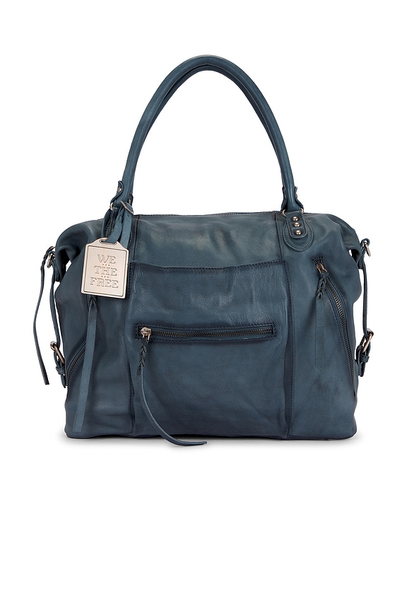 view 2 of 5 x We The Free Emerson Tote in Stormy Sea