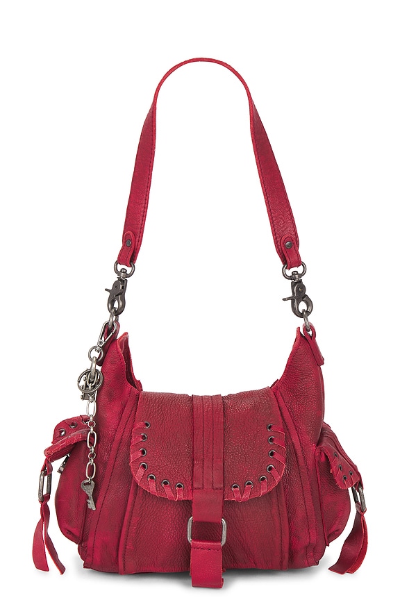 view 2 of 5 Baby Leigh Hobo Bag in Crimson