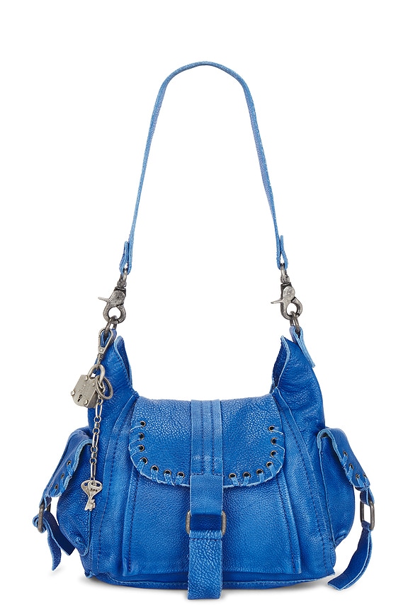 view 2 of 5 SAC PORTÉ ÉPAULE WTF BABY LEIGH in Sapphire