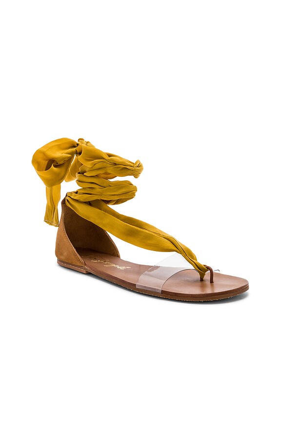 view 2 of 5 SANDALIA BARCELONA in Yellow