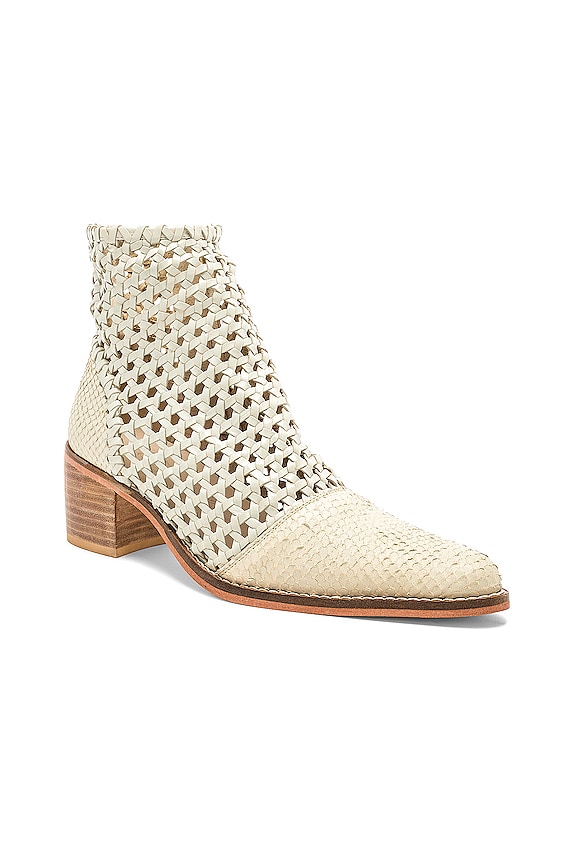 view 2 of 5 In The Loop Woven Boot in White