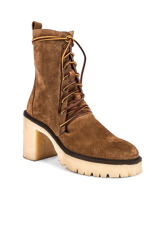 view 2 of 5 Dylan Lace Up Boot in Taupe