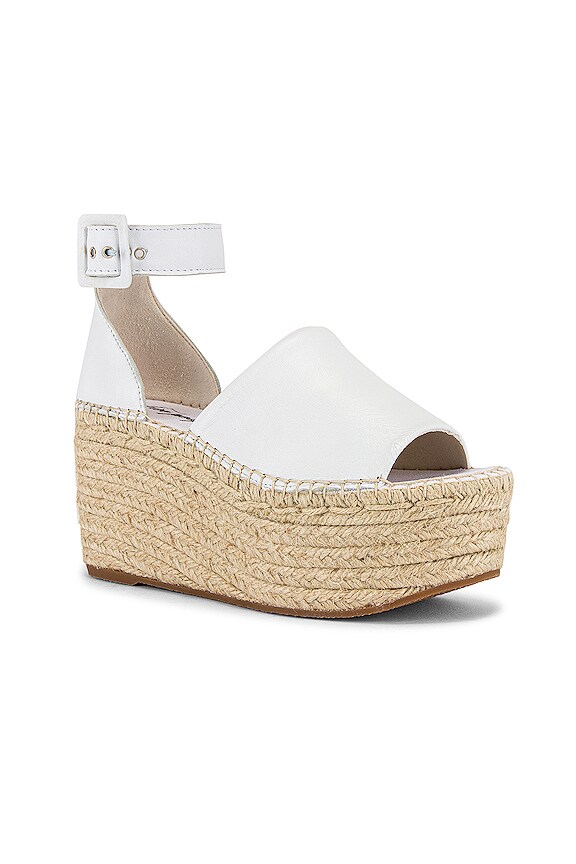view 2 of 5 Coastal Platform Wedge in White
