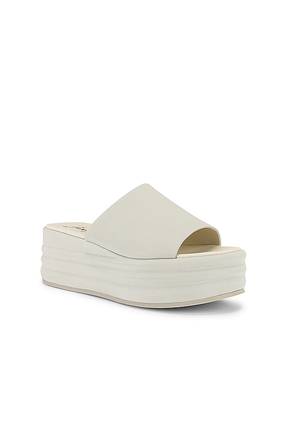 view 2 of 5 Harbor Flatform Sandal in Vanilla