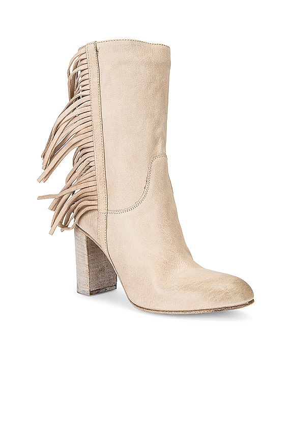 view 2 of 5 Wild Rose Slouch Boot in Bone