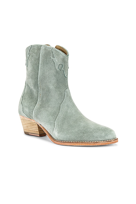 view 2 of 5 New Frontier Western Boot in Dusty Blue