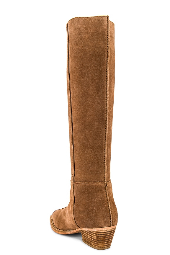 Free People Sway Low 2.0 Slouch Boot in Tan | REVOLVE