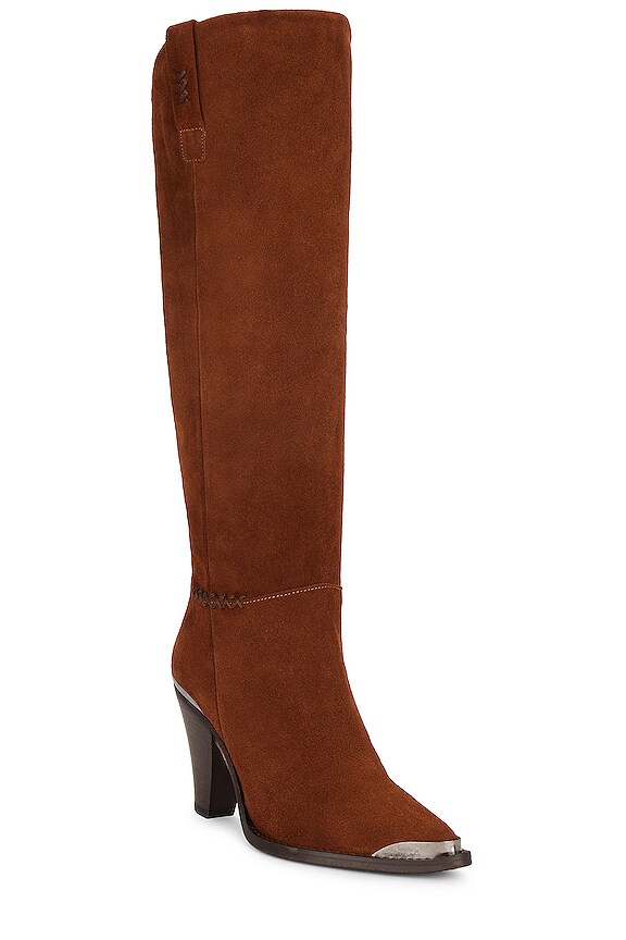 view 2 of 5 Stevie Boot in Cognac Suede