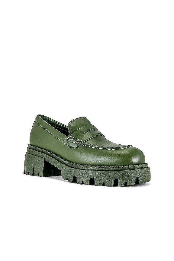 view 2 of 5 Lyra Lug Sole Loafer in Serpent