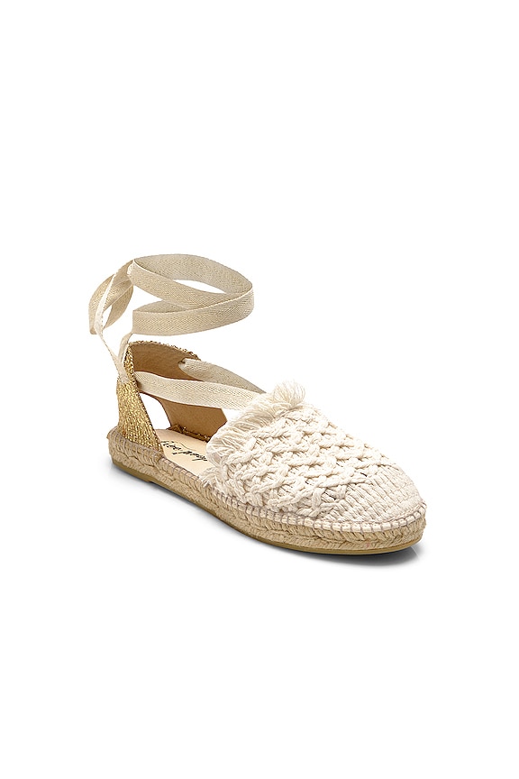 view 2 of 4 ALPARGATA CRUZADA FREE PEOPLE VIDA in Ivory