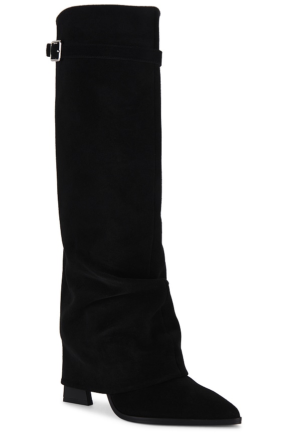 view 2 of 5 Felicity Foldover Boot in Black