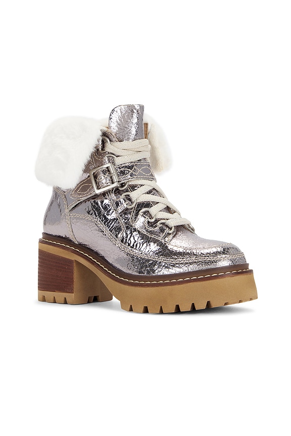 view 2 of 5 Jasper Hiker Ankle Boot in Pale Pewter