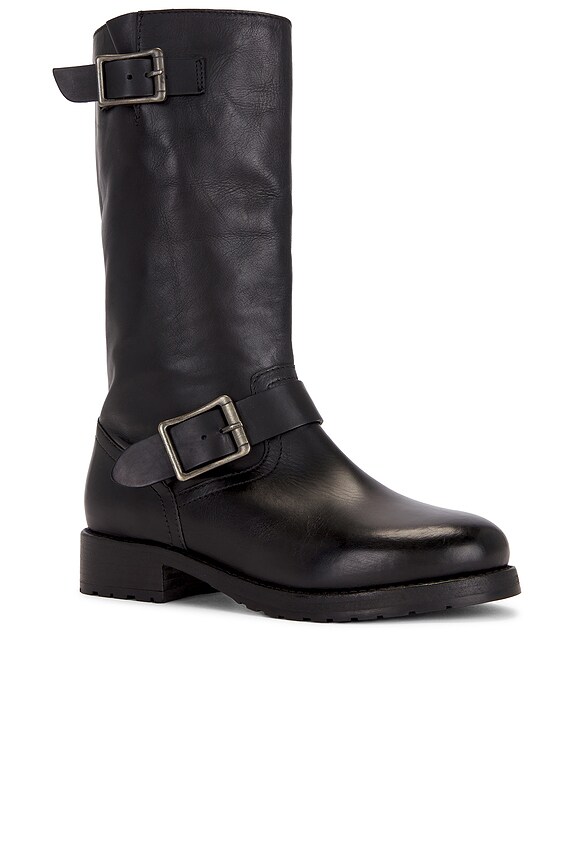 view 2 of 5 Ride Or Die Engineer in Black Leather