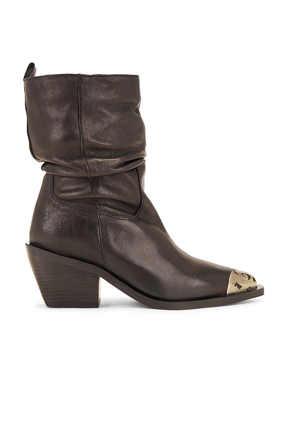 view 1 of 5 Faster Horses Filigree Boot in Black Leather