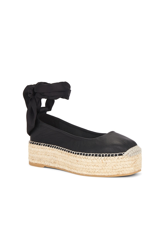 view 2 of 5 Starboard Wrap Espadrille in Black