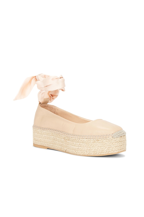 view 2 of 5 ESPADRILLES DRAPÉES FREE PEOPLE STARBOARD in Light Tan