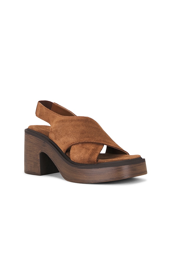 view 2 of 5 Cora Platfrom Clog in Brown