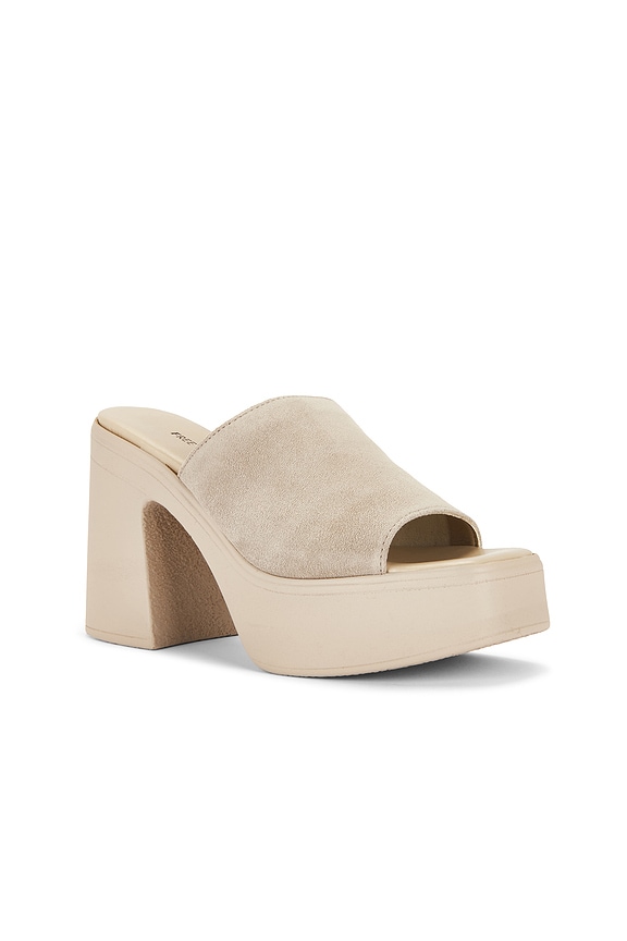 view 2 of 5 SANDALES ZOE PLATFORM in Diamond Suede