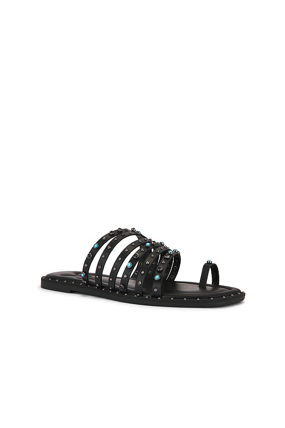 view 2 of 5 SANDALES SANTA FE in Black Tide