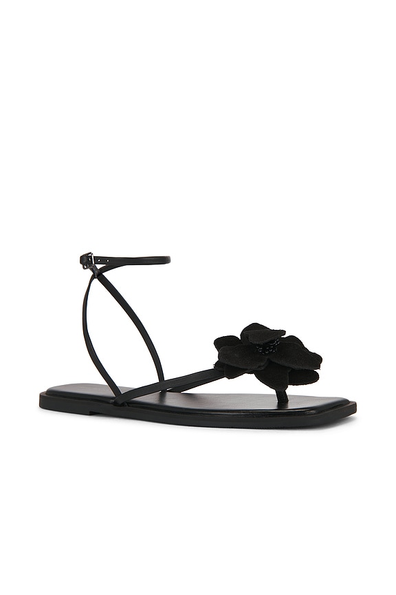 view 2 of 5 SANDALIA MISMATCH MAGNOLIA in Black Tide Leather