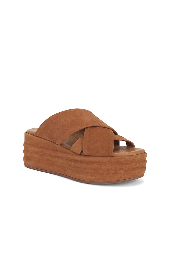 view 2 of 5 SANDALES WANDERBAY FLATFORM in Latte