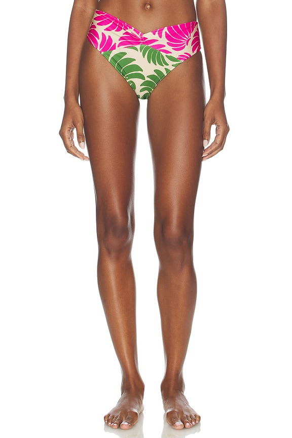 view 1 of 4 BAS DE MAILLOT DE BAIN TAILLE HAUTE BANANA WINGS in Pink