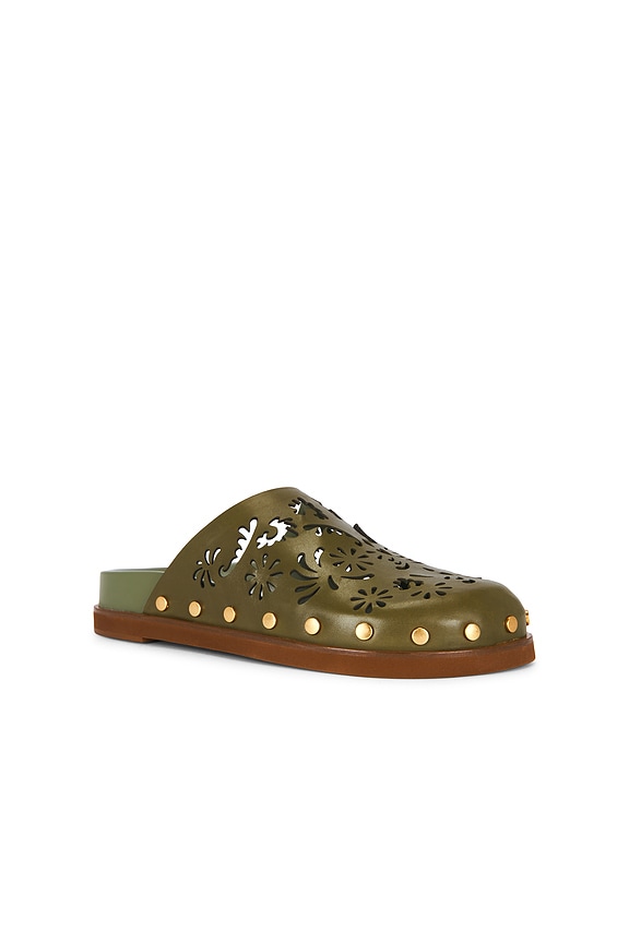 view 2 of 5 MULES ANATOMIC in Seaweed Green