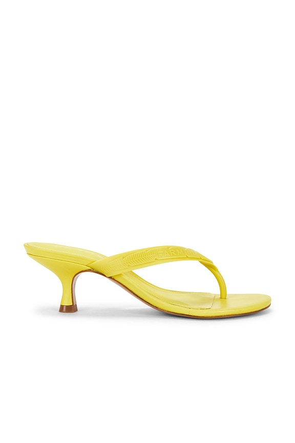 view 1 of 5 SANDALIA ROB HEEL in Lime
