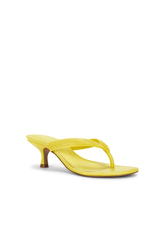 view 2 of 5 SANDALIA ROB HEEL in Lime