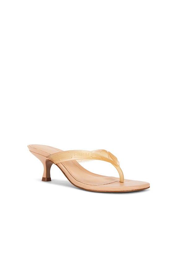 view 2 of 5 SANDALIA ROB HEEL in Old Blush