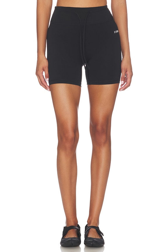 view 1 of 6 Drawstring Shorts in Black