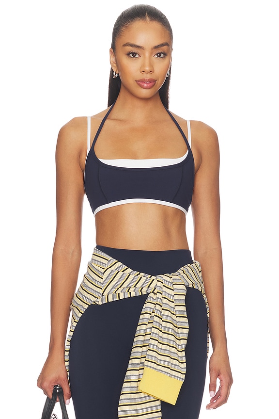 view 1 of 4 SUJETADOR DEPORTE OLIVIA JADE in Navy / White