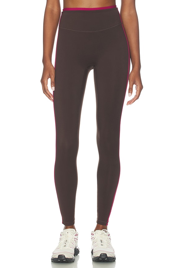 view 2 of 6 Two Tone Leggings in Espresso