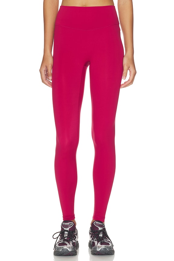 view 1 of 6 X Olivia Jade Core Leggings in Berry