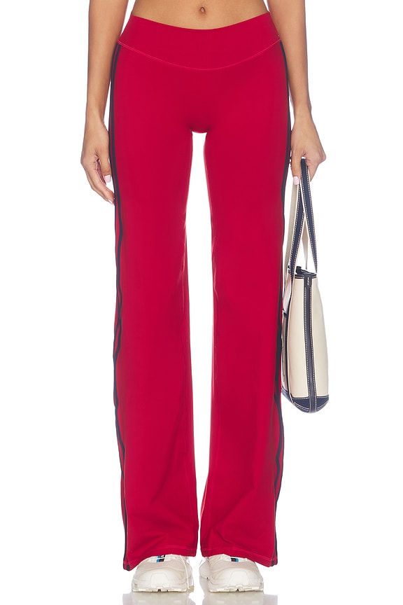 view 2 of 6 Track Leggings in Ruby & Navy