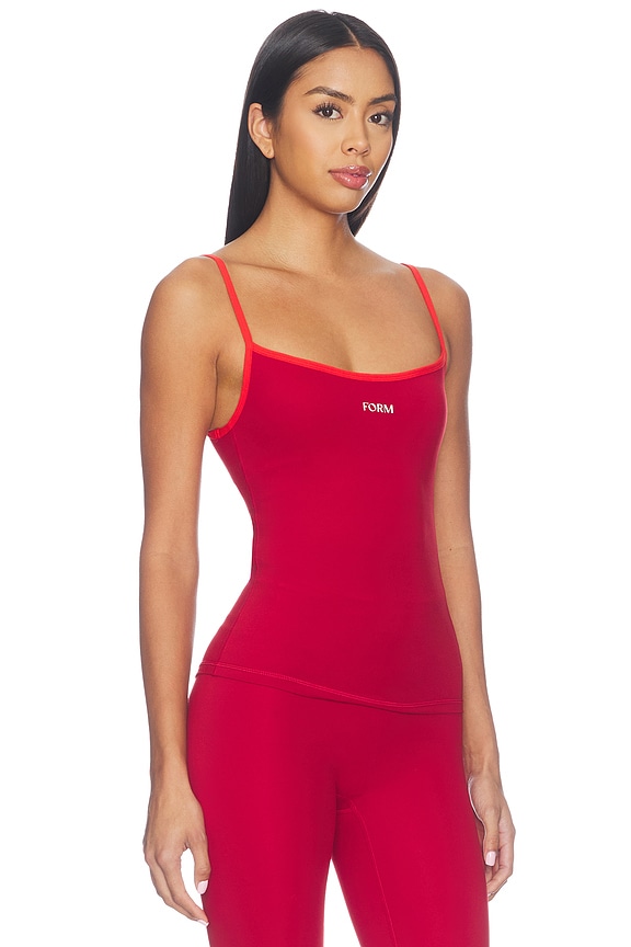 view 2 of 4 Cami Top in Ruby & Terracotta