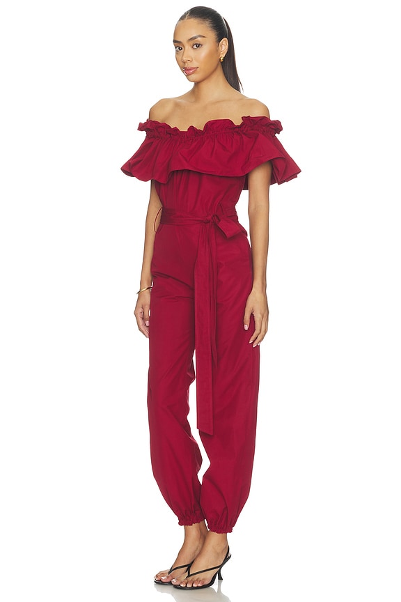 view 2 of 3 Sadie Jumpsuit in Red