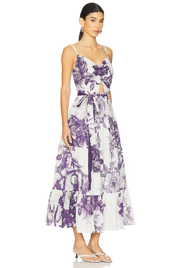 view 2 of 3 VESTIDO LARGO in Purple