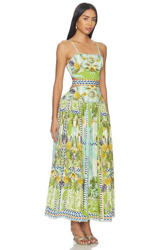 view 2 of 3 Palm Mirage Open Back Dress in Palm Mirage