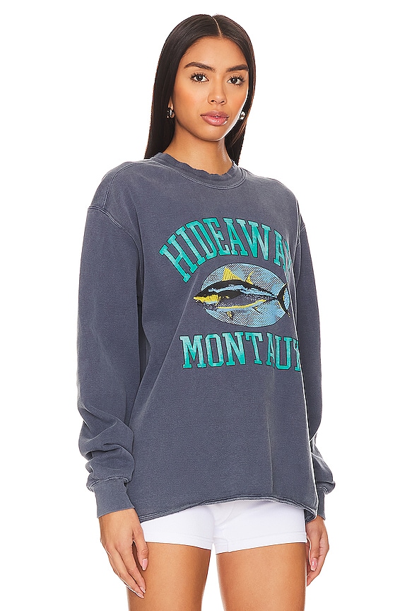 view 2 of 4 HIDEAWAY MONTAUK 맨투맨셔츠 in Navy