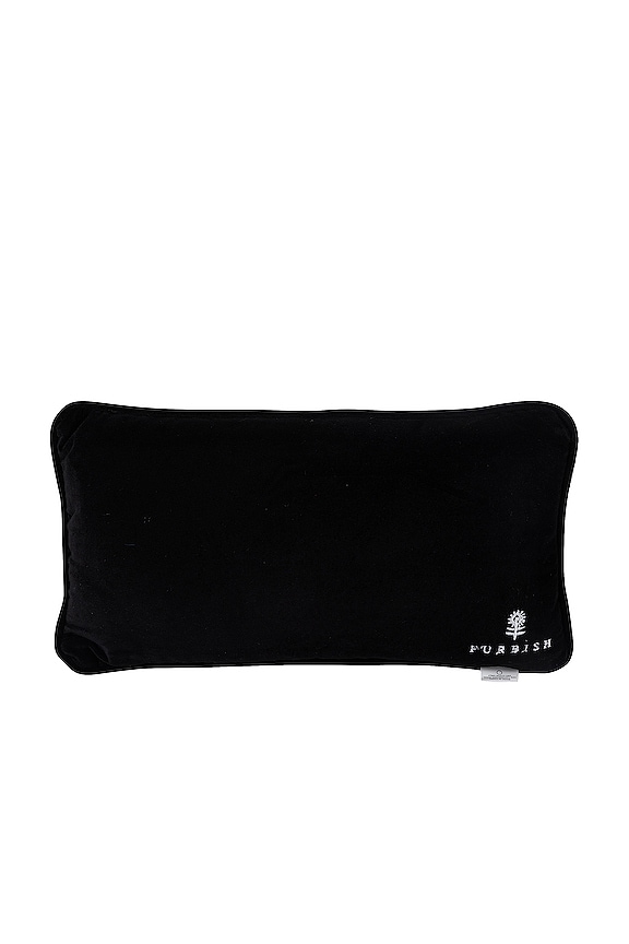 view 2 of 3 Leopard Print Needlepoint Pillow in 