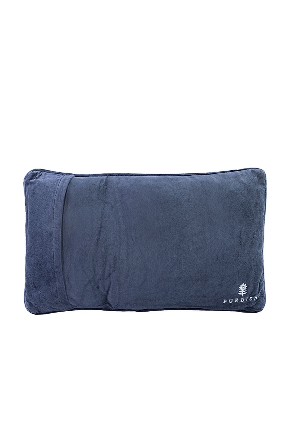 view 2 of 2 Uncomfortable Life Needlepoint Pillow in 