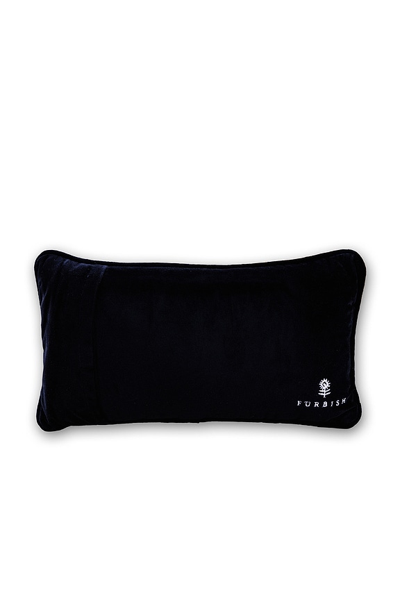 view 2 of 3 Drake Needlepoint Pillow in 