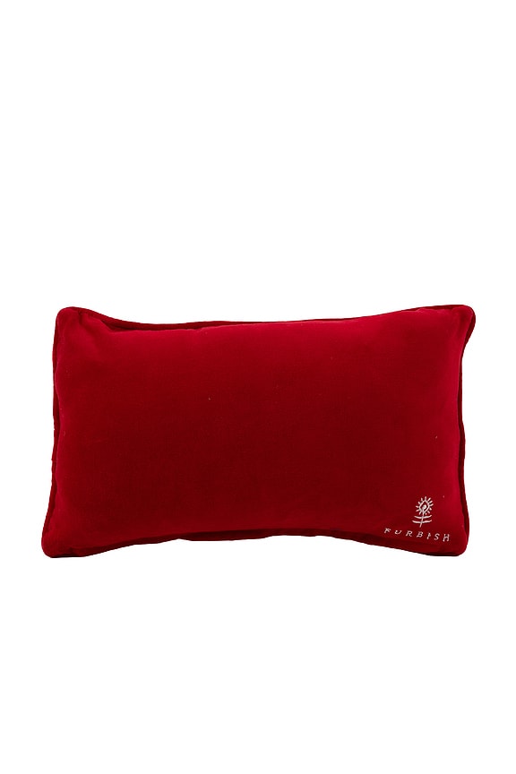 view 2 of 2 Hot New Bombshell Needlepoint Pillow in 