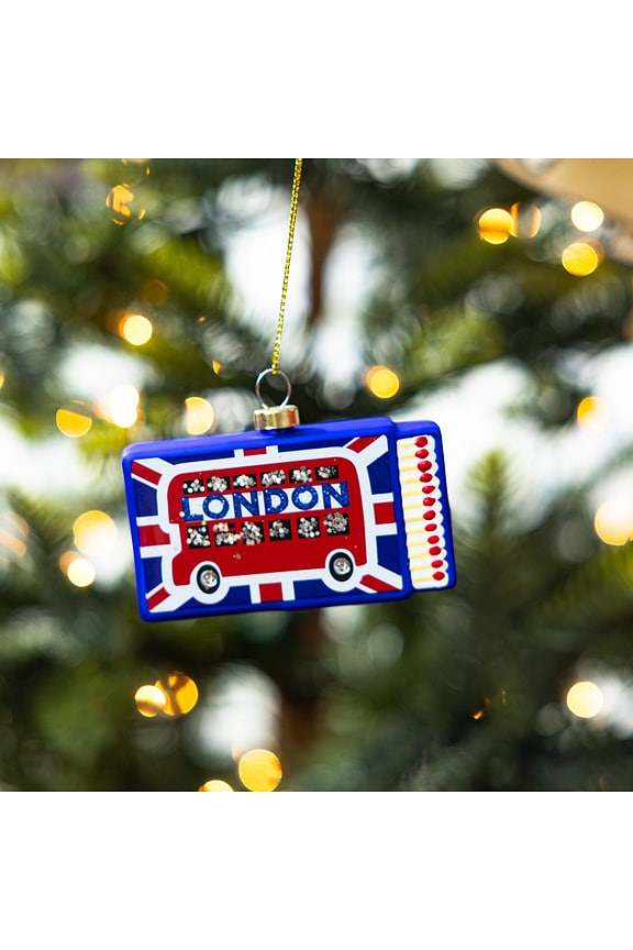 view 2 of 2 London Matchbook Ornament in 