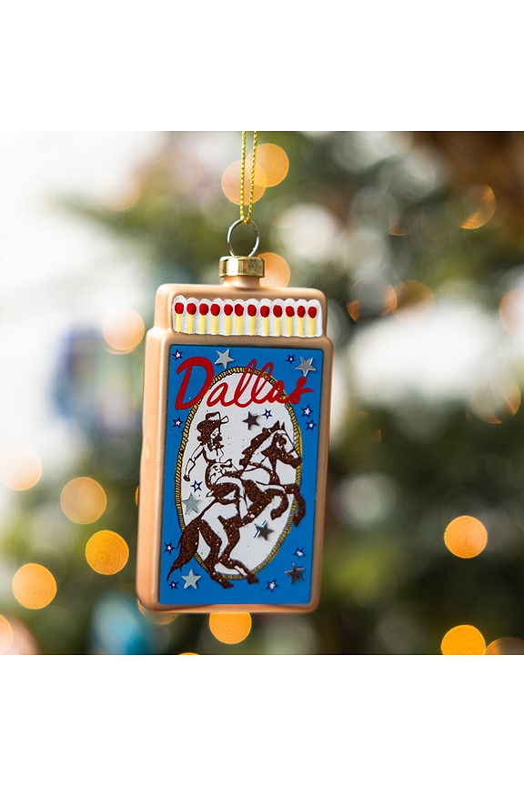 view 2 of 2 Dallas Matchbook Ornament in 