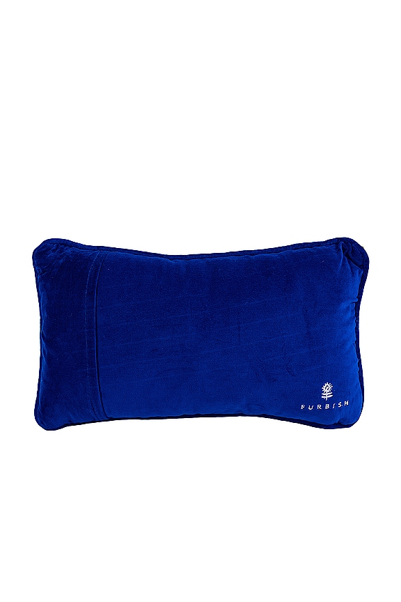 view 2 of 3 HIGHER THE HAIR NEEDLEPOINT PILLOW ニードルポイントピロー in 