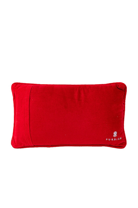 view 2 of 3 CONTROL FREAK NEEDLEPOINT PILLOW ニードルポイントピロー in 